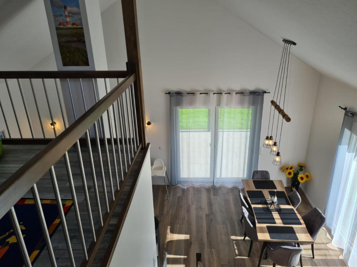 Haus Kuestenbrise - Urlaub Mit Hund An Der Kueste Mit Eigenen Garten, Sauna Und Gemuetlichen Kaminfeuer Schweiburg Dış mekan fotoğraf